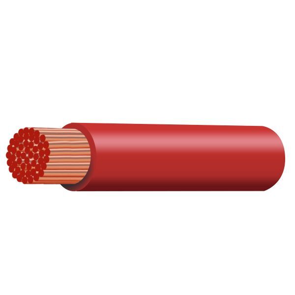0B&S Single Core Red Battery Cable