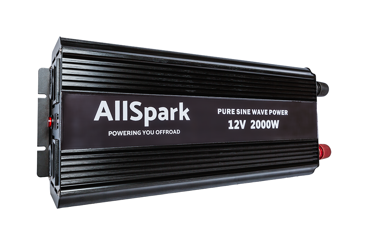 AllSpark 12V 2000 Watt Pure Sine Wave Inverter Gen 2