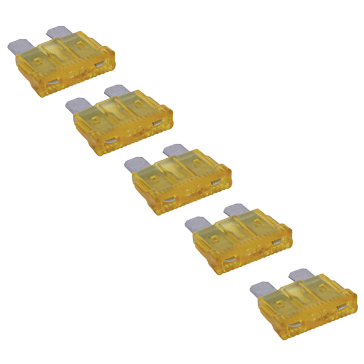 Blade Fuse 20A 5 Pack