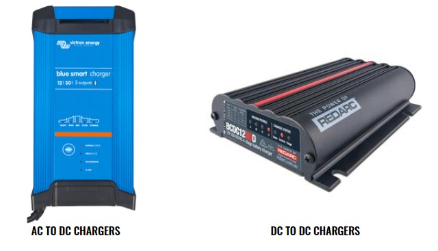 DCDC and AC to DC Chargers