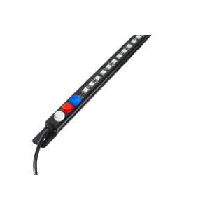 AllSpark Pro-series 30cm 12 Volt Tri-colour LED rigid strip light with built in Dimmer (Red, White & Blue)