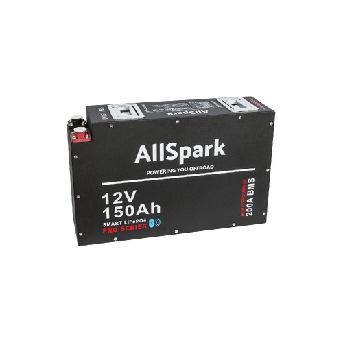 AllSpark - Pro-series 12V 150Ah Slimline LiFePO4 battery with Bluetooth