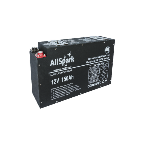 AllSpark Slimline 12V 150ah High Performance Lithium Battery