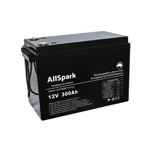 AllSpark 12V 300ah High Performance Lithium Battery (ABS CASE)