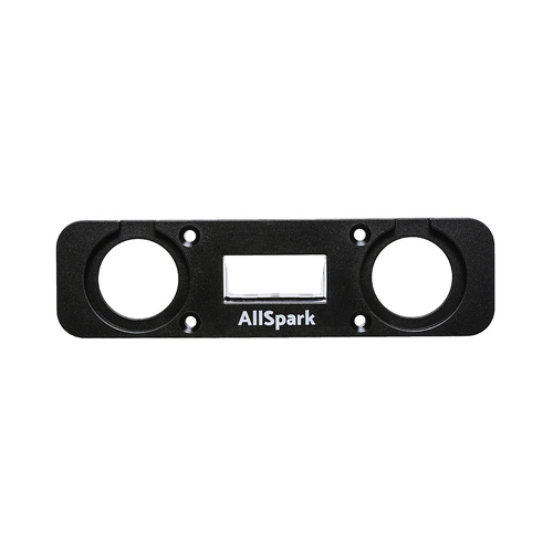 AllSpark Black Single Anderson + dual round socket flush mount