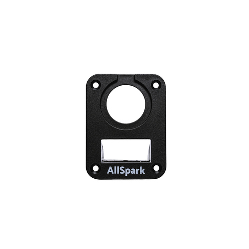 AllSpark Black Single Anderson + single round socket flush mount