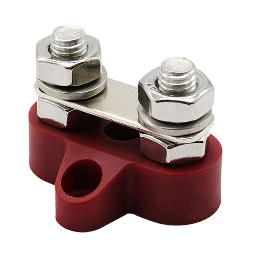 AllSpark Dual Stud Busbar M8 x 32.5mm (Red) Power Post