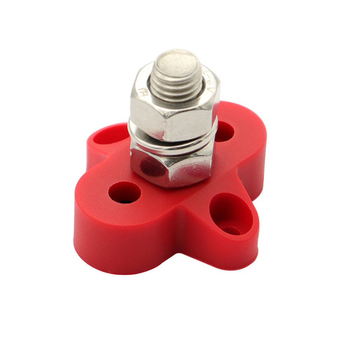 AllSpark Single Stud Busbar M8 x 32.5mm (RED) Power Post