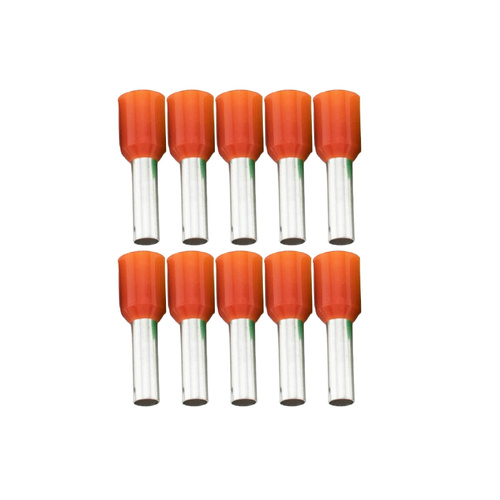 Bootlace Pin - Orange 4mm2 - 10 Pack