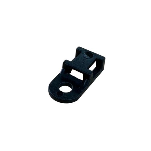 Cable Tie Mount Black- Saddle Type Small 10 Pack