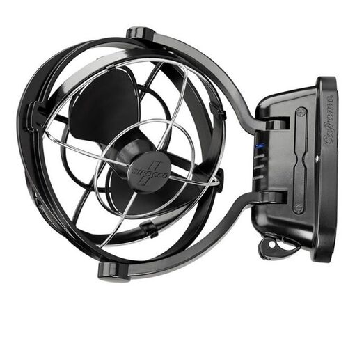 Caframo Sirocco II Fan - 12/24 volt DC Black Fan