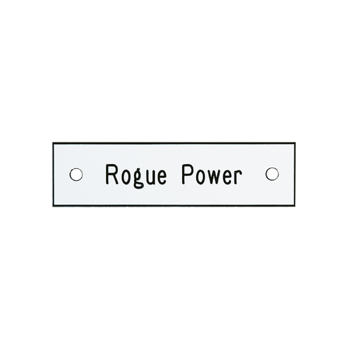 Rogue Power Circuit breaker Label